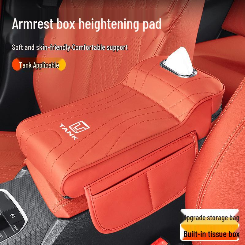 Tank 500 Armrest Box Extender & Tissue Storage Pad for Models 300/400/700/800