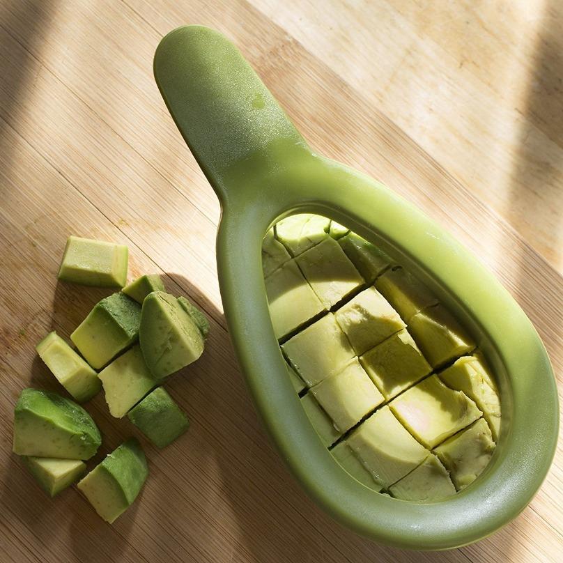 Avocado Slicer & Pitter Tool 3-in-1, Creative Kiwi Fruit Cutter with Corer for Kitchen Gadgets
