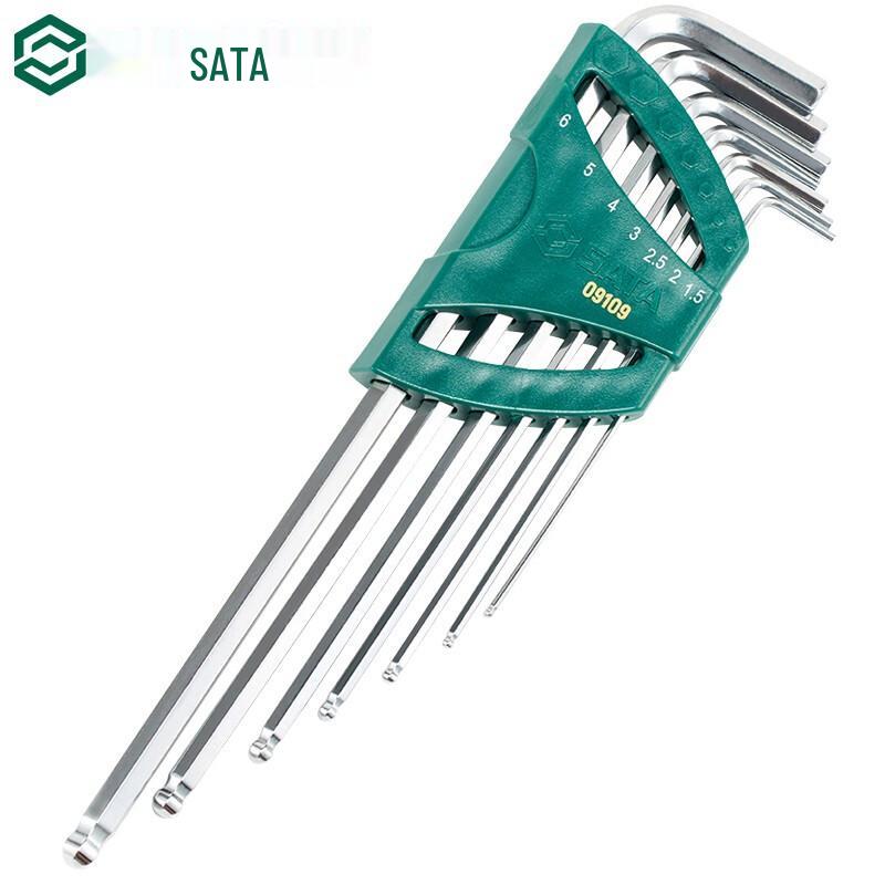 SATA 09109 Hex Key Wrench Set