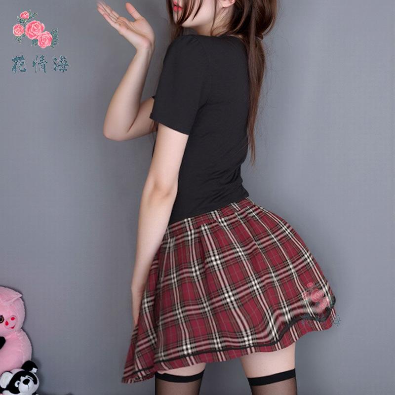 Sex Lingerie Sexy Pure Lust Wind Tight Seduction Student Clothing Nightclub Babes Wind Uniform