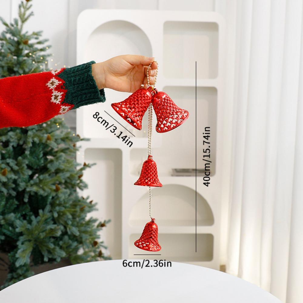 

Cartoon Santa Christmas Bell Multicolor Christmas Tree Decorations Party Supplies 7