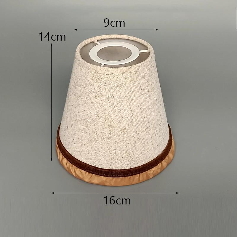 White/Beige Chandelier Lamp Shade  E27 Lampshade Ceiling Lamp Cover Shade + Lens Hood Pendant Light Cover Replacement