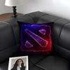 C-Cool Dotaa 2 Game Cushion Cover Natural Linen Organic Fabric Double-Sided Printing Sofa Home Decor Gift Pillow Case