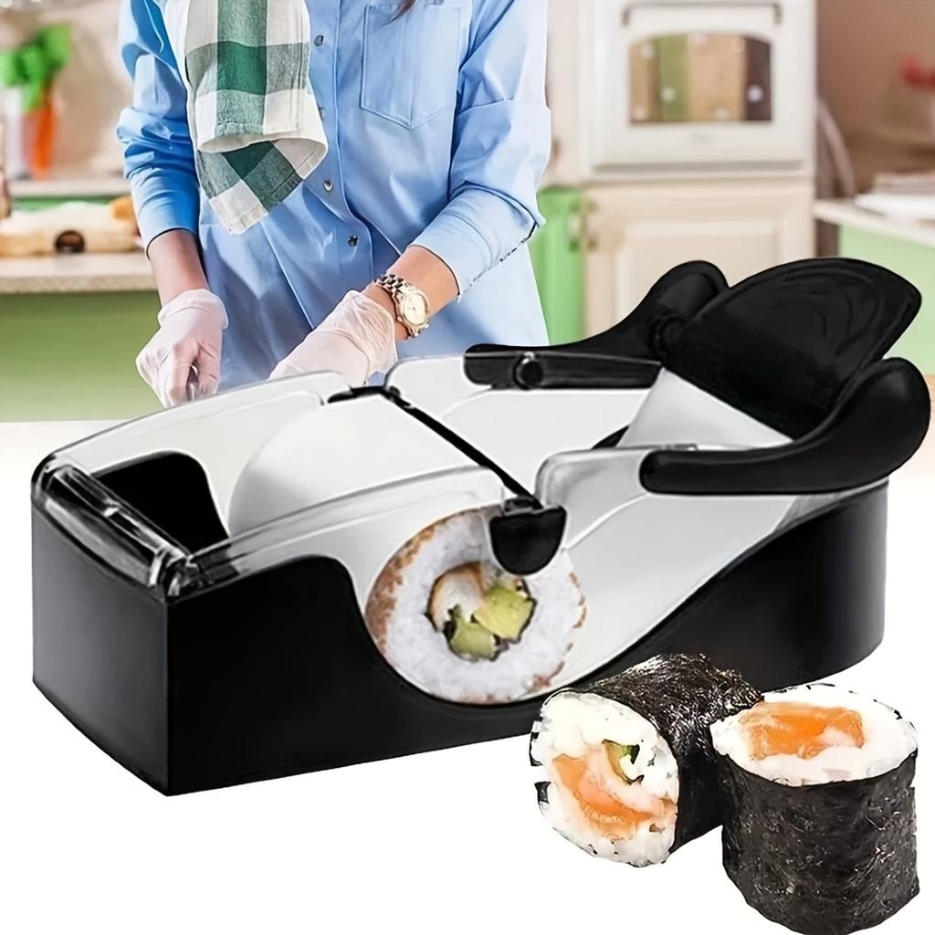 Sushi DIY Tools Seaweed Wrapped Rice And Vegetable Roll Kitchen Workers Japanese Drum Making Sushi Cake Mold Novice Kitchen Tool