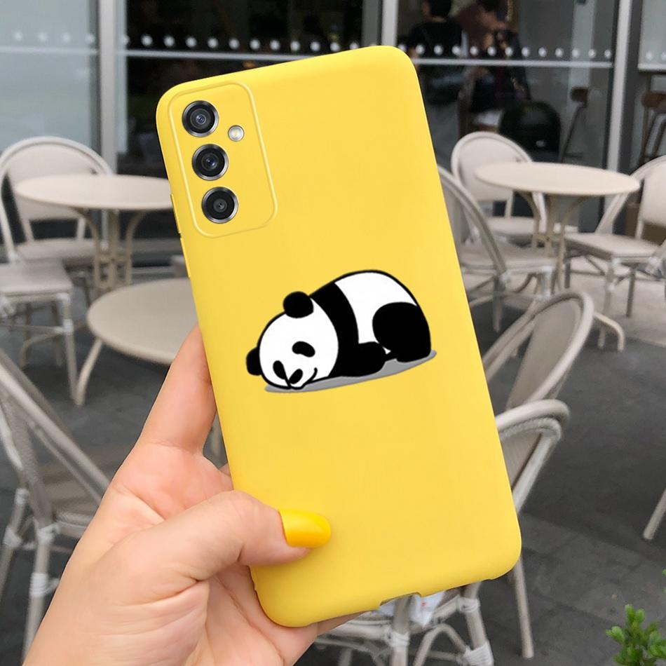For Samsung Galaxy M52 Case For Samsung Galaxy M52 A52S 5G M 52 A 52S Cover Coque Liquid Silicone Back Case For Samsung M52