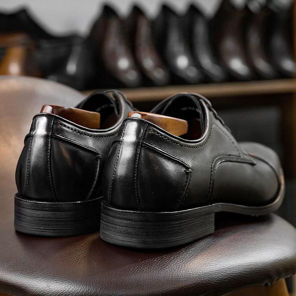 Mode Italienischer Luxus Echtes Leder Herren Oxfords Kleiderschuhe Handgefertigte Qualität 2025 Retro Elegant Grau Hochzeit Gesellschaftsschuhe für Herren