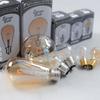 E26 Edison Bulb LED Light Bulb, Single Filament (Mini GLOBE Clear), 10W Equivalent, 2400K, Dimmable, Retro Style, Stylish, Indirect Lighting, Dim,