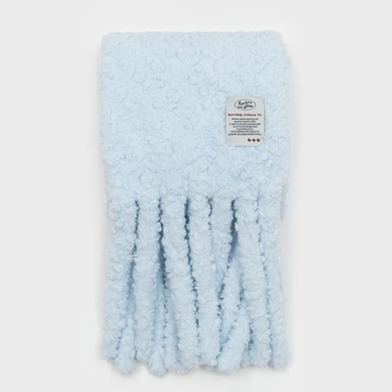 RECLOW CLOUDY MUFFLER PASTEL BLUE