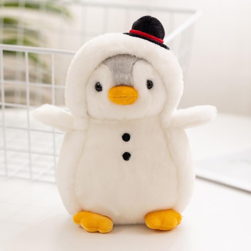 Christmas Penguin Stuffed Toy Dress-Up Penguin Cute Plush Doll Pillow Gift
