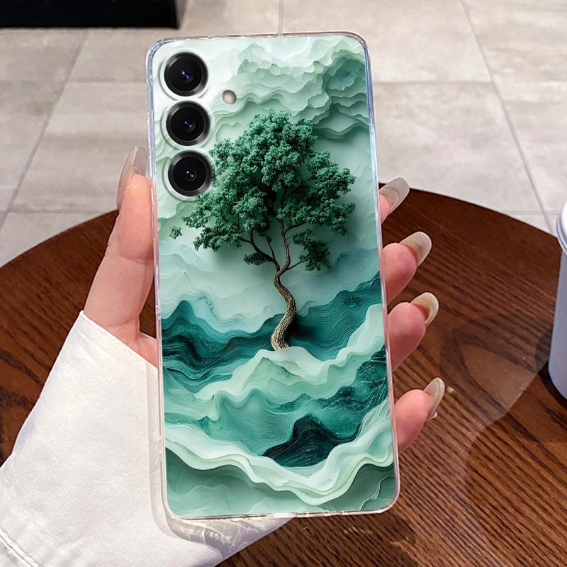 For Samsung Galaxy S25 FE S25 Edge S25 Slim S25+ Cases Clear Soft TPU Back Cover For Samsung S25 Plus Cute Rabbit Cat Phone Case
