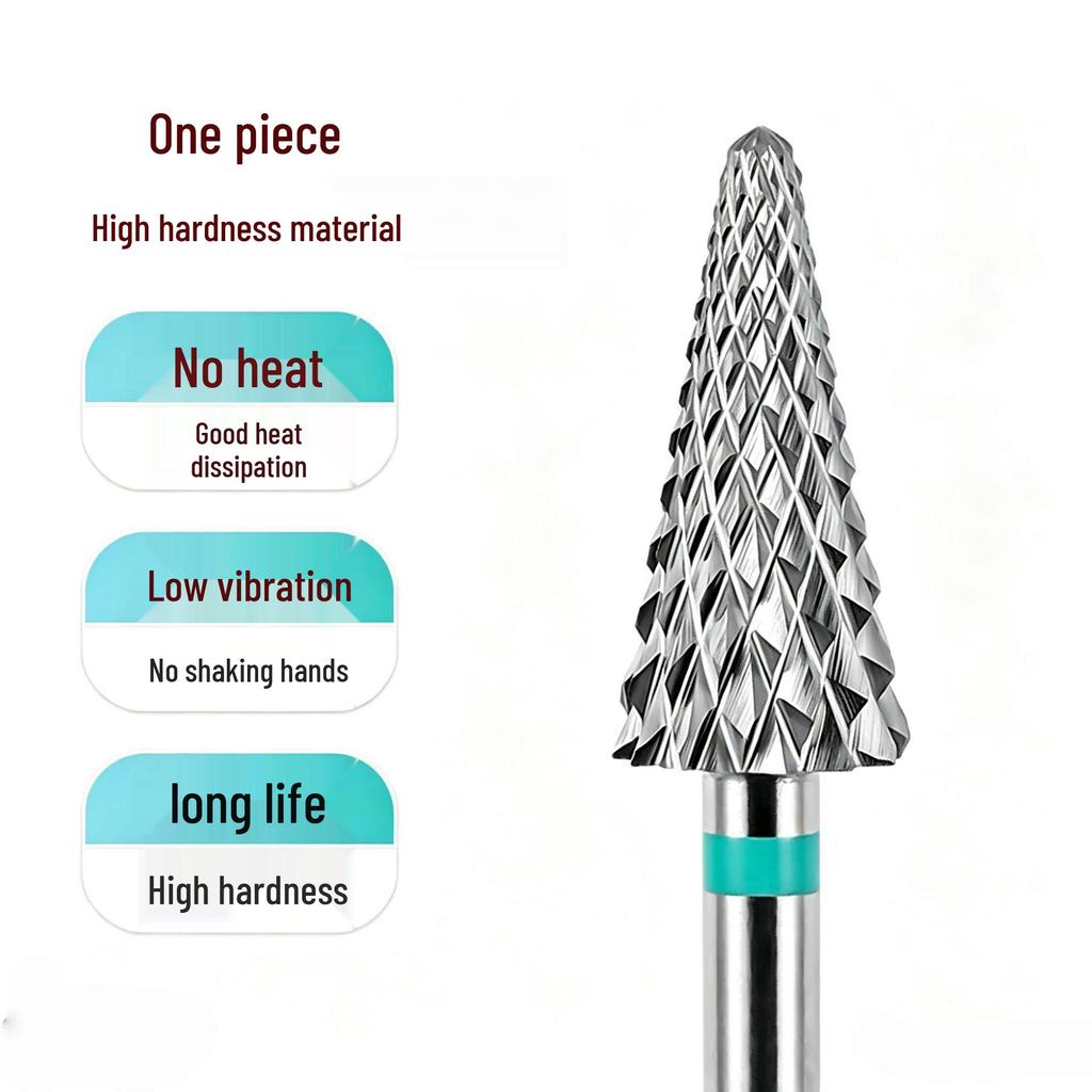 Stainless Steel Nail Art Gel Remover Umbrella Grinding Head