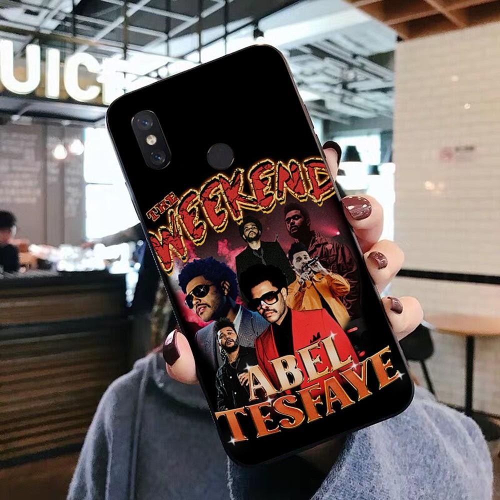 

Singer The W-Weeknd Phone Case For Xiaomi Mi 5X 8 9 10 11 12 Lite Pro 10T PocoX3pro PocoM3 Note 10 Pro Lite Xiaomi Mi PocoM3