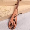 Sandalwood Bookmark Stylish Chinese Bookmark Floral Design Bookmark Aromatic For Teacher'S Day Art Appreciation Gift For Family