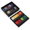 Acrylic Paint Kit 22ml Profession Handcraft DIY Painting Set with 6 Brushes 1 Color Palette for