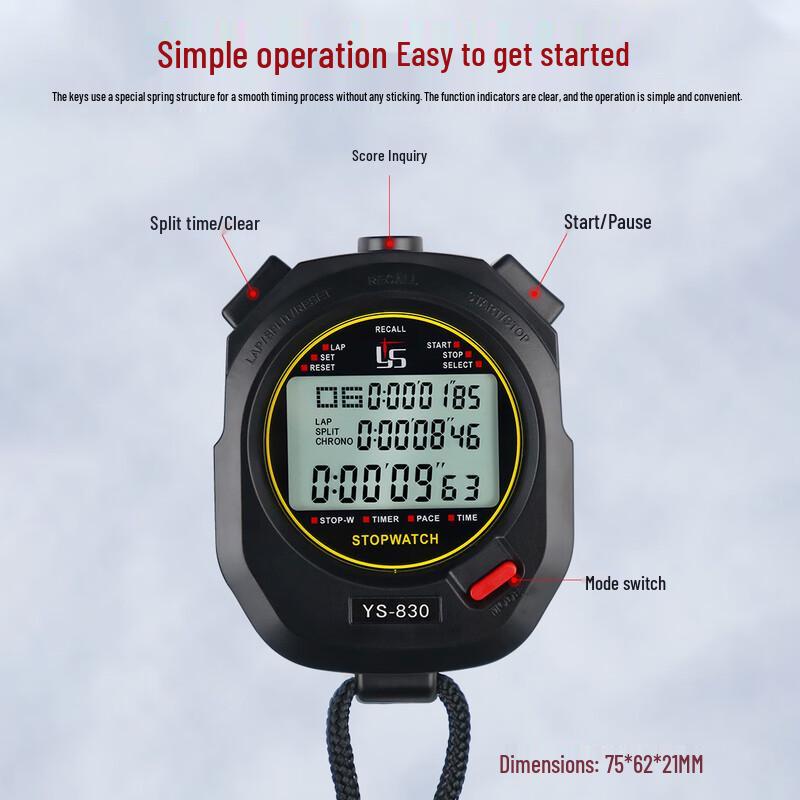 YS Multi-Sport Training Stopwatch YS8100