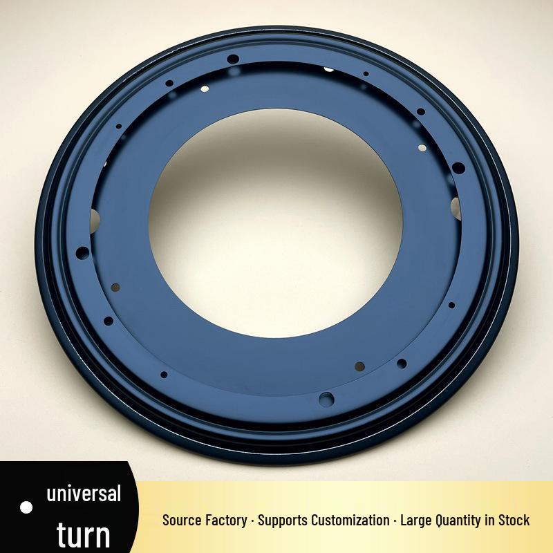 360° Rotating Iron Turntable Display Shelf
