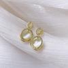 Women's Retro  Resin Vintage Gold Earrings