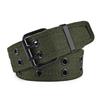 Hot sale  Men's Double Row Needle Buckle Woven Belt Women's Leisure Sports Outdoor Work