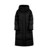 Winter New Down Jacket Women's Solid Color Fashion Long Stand-up Collar Big Pocket Jacket