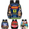 Roblox Large Capacity Lightweight Oxford Cloth School Backpack For Kids Boys Girls
