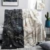 1Pc Butterfly Print Flannel Blanket, High quality Comfortable for All Seasons, Home Decor, Warmth and Comfort, Perfect for Christmas Gifts W35