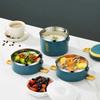 1/2/3/4-lagige tragbare Lunchbox Thermo-Isolierung Bento Thermosbehälter Bento-Tasche Speisenwärmer für Kinder Lebensmittelbehälter