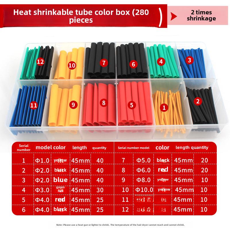 Manga Termo-retrátil Universal para Proteção e Reparo de Cabos