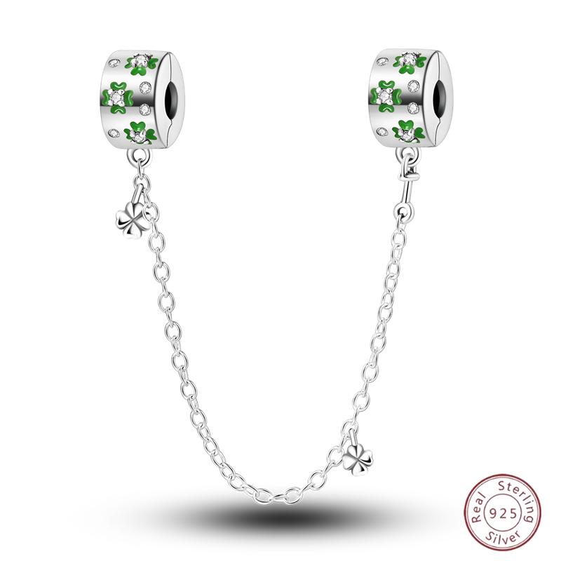 Copper Safety Chain Rainbow Flower Inlaid Zirconia Beads Suitable For Original Bracelet Bracelet Diy Jewelry