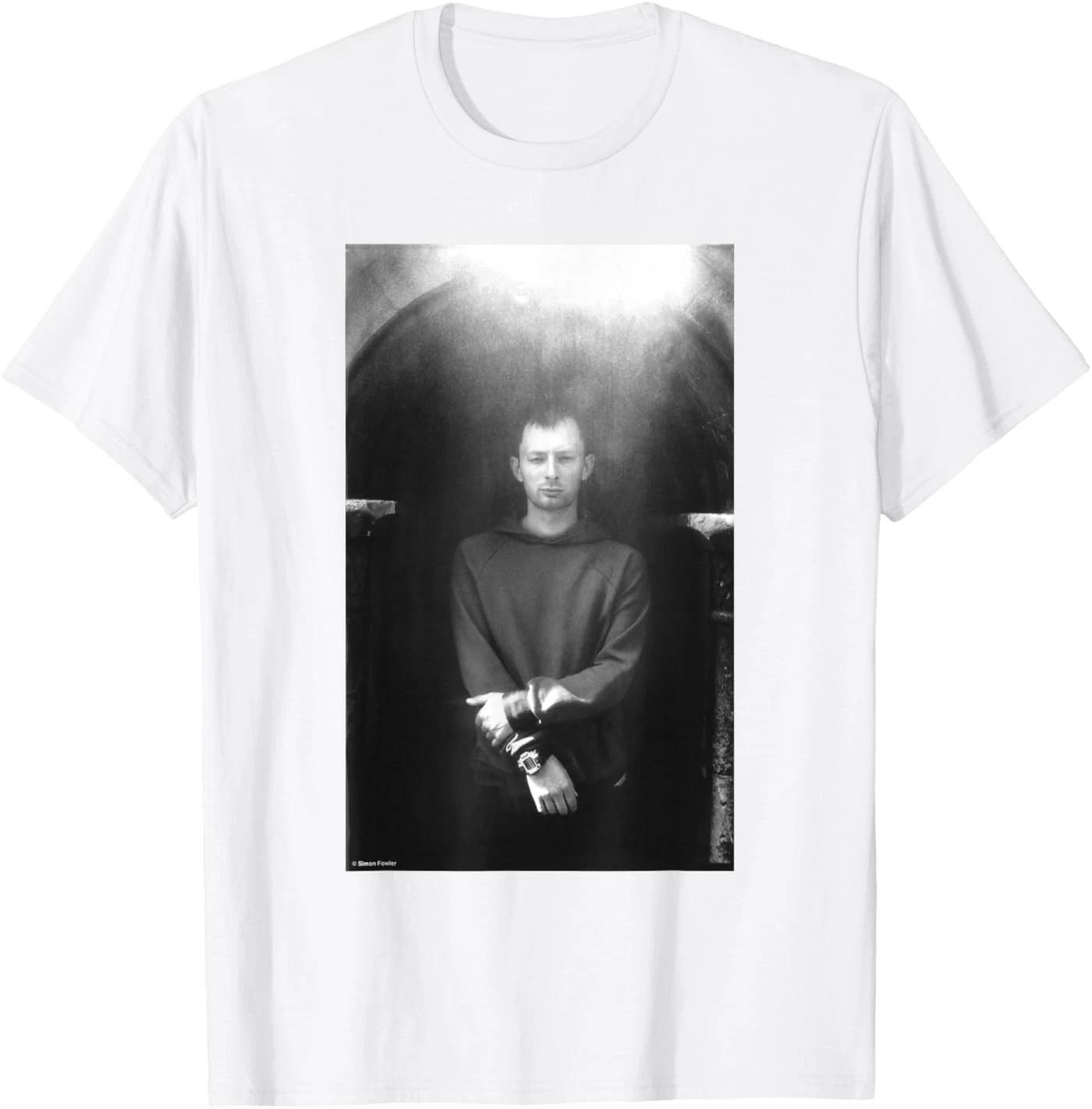 Thom Yorke of Radiohead Portrait Unisex T-Shirt XL