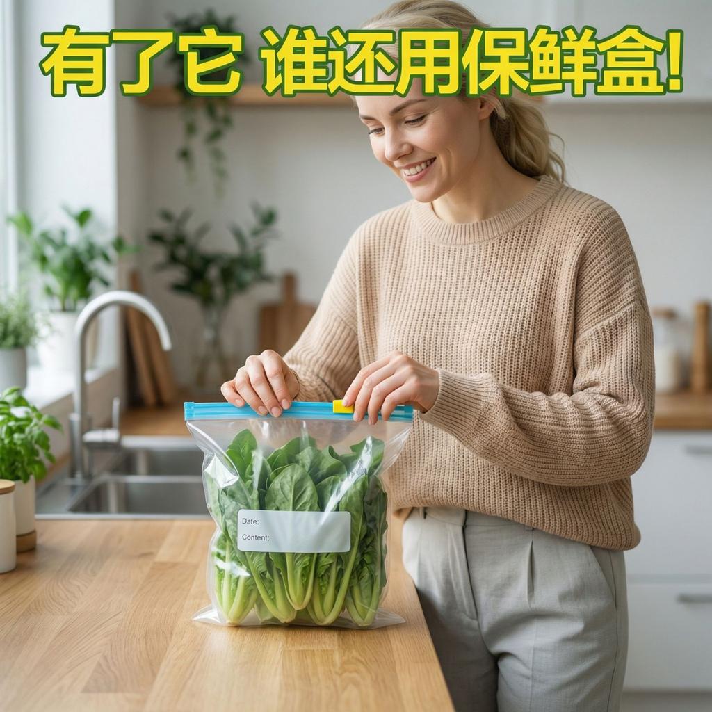 Zip Lock Food Storage Bags Thickened Reusable Sealing Bags for Kitchen Fridge