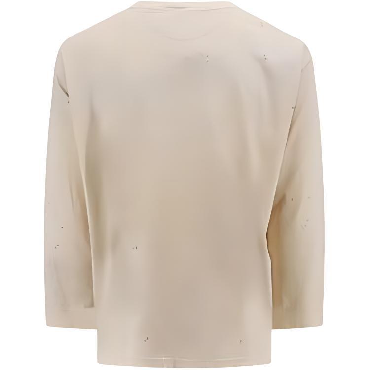 Maison Margiela Logo Printed Long Sleeved T Shirt Men's S50GC0696S24567102