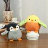 1pc Cute Lifelike Bird Plush Toy Soft Parrot Penguin Stuffed Plushies Keychain Simulation Animals Pendant Gift for Birthday