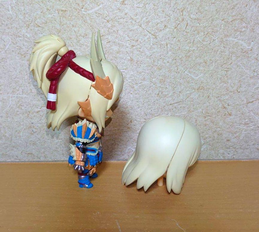 [USED] Nendoroid Monster Hunter Hunter Zinogre Alpha Ver. DX Figure