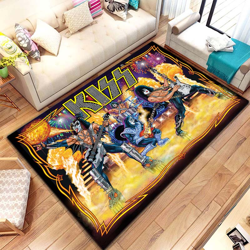 

Ковер Kiss Band для гостиной, спальни, подарок, украшение для дома