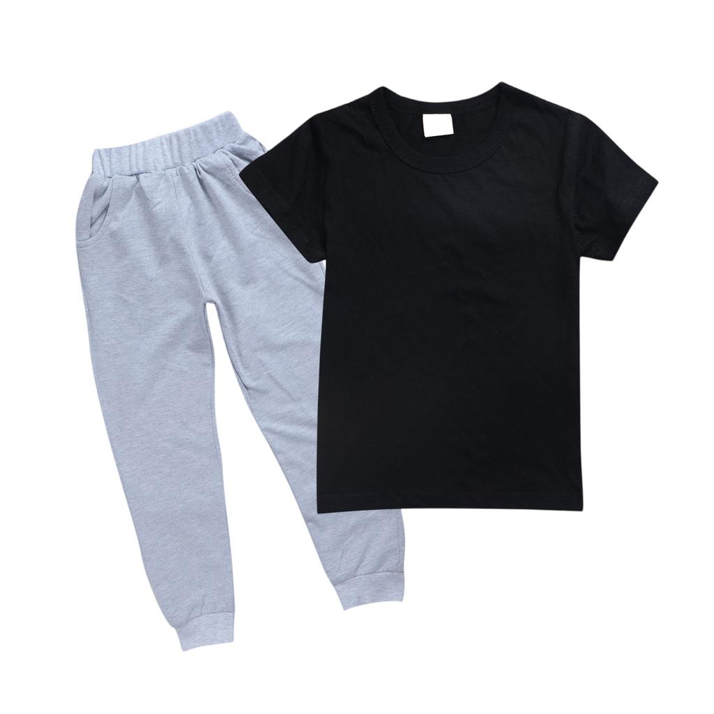 Girls' 2,Piece Set , Color Tee & Pants Outfit
