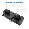 Car Accessories 93575-2B000 for Hyundai Santa Fe 2007 2008 2009 2010 2011 2012 Front Right Side Power Window Switch Button Parts