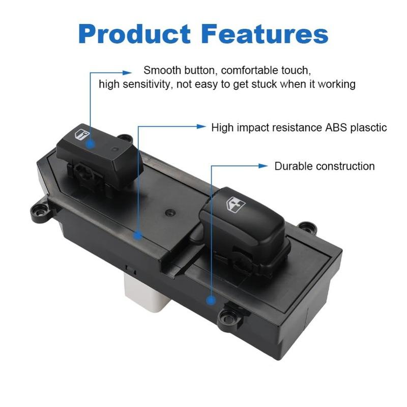 Car Accessories 93575-2B000 for Hyundai Santa Fe 2007 2008 2009 2010 2011 2012 Front Right Side Power Window Switch Button Parts