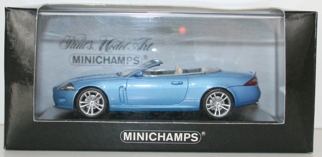 DP Jaguar XK Convertible 2005 400130530 1/43 (Blue Metallic)