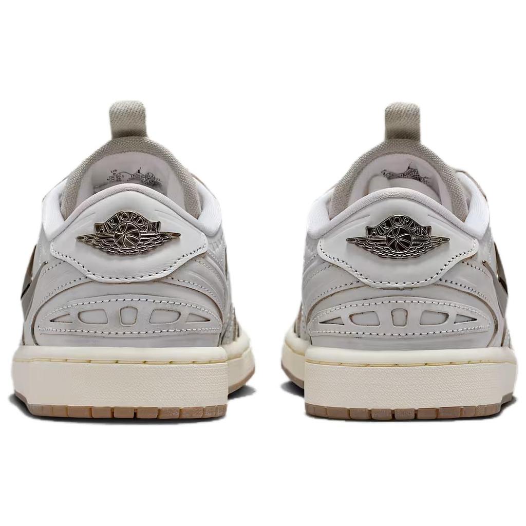 Jordan Air Jordan 1 Low Top Vintage Basketball Shoes Women's Light Gray IM6662-181