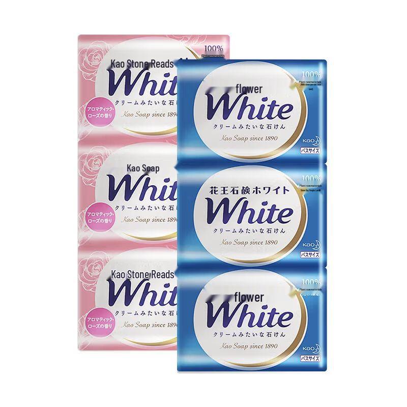 

KAO White Natural Plant Bath Soap 6-Bar Variety Pack