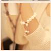 Fashionable Commuting Milky White Crystal Bracelet, Natural White Jade Bodhi Bead Finger Wrap Bracelet, Handheld Bodhi Bead Bracelet