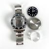 40mm Stainless Steel Band Watch Case with Glass Bezel for 82152813 Movement Ceramic Watches.