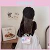 Stylish Children's Pearl Handbag Cute Floral Design Small Square Bag For Girls