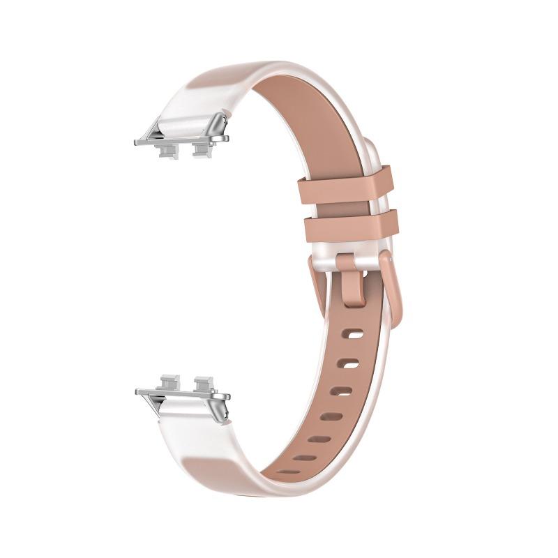 Силиконовые ремешки Для умных часов Huawei Band 8/9/10 Аксессуары Запасной браслет для Huawei Band 11/11 pro huawei band 11/11pro прозрачный/коричневый