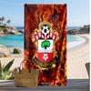 Southampton Football Print Beach Towel, Large Soft Quick Dry Towel for Beach Camping Swimming