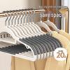HOUYA 42cm Non-slip Clothes Hangers (20-pack)