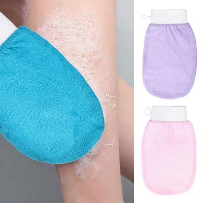 Extreme Comfort Rayon Massage Exfoliating Towel Shower Scrubber Body Rub Bath Glove