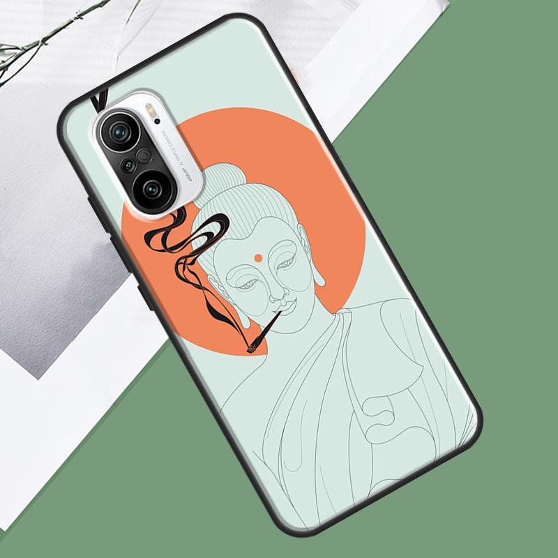 Mandala Buddha Case For Xiaomi 15 Ultra 13 14 13T 14T 15T Pro 17 Pro Max POCO X7 Pro F5 F6 X5 X6 F7 Cover