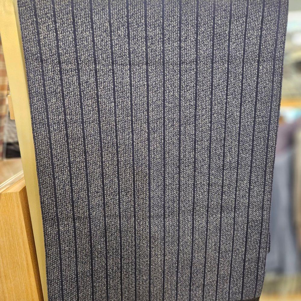 Renoma Warm and Soft Rayon Blend Vertical Solid Muffler FNFTM5103-NY-BK