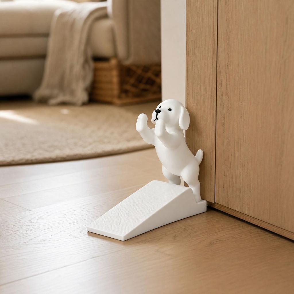 Süßer Hund, 3D-Form Tür für Zuhause, Lustiges Welpen Dekorationsornament